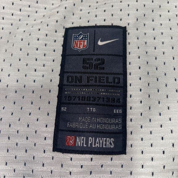 Nike Other Nwt Indianapolis Colts Nike Nfl Blank Jersey Mens Sz 52